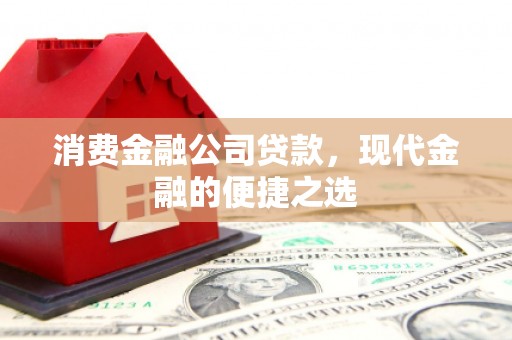 泰宁消费金融公司贷款，现代金融的便捷之选
