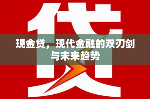 泰宁现金贷，现代金融的双刃剑与未来趋势