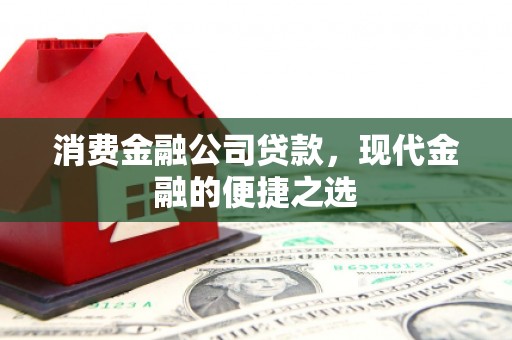 泰宁消费金融公司贷款，现代金融的便捷之选