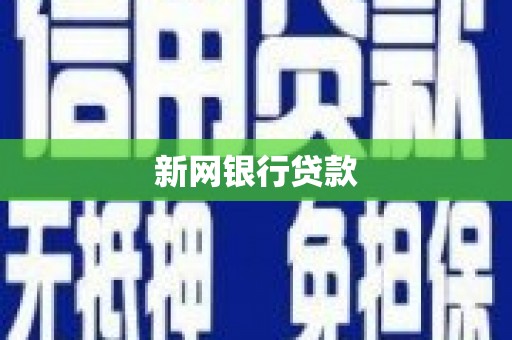 泰宁新网银行贷款