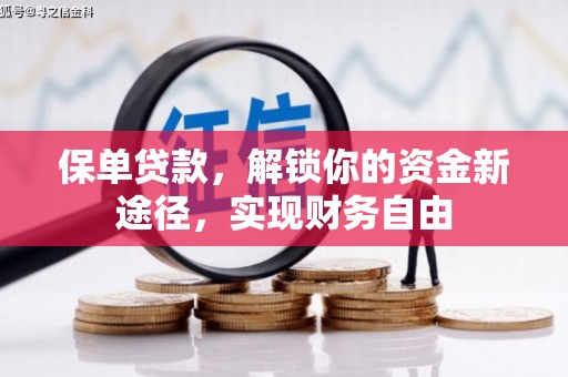 泰宁保单贷款，解锁你的资金新途径，实现财务自由