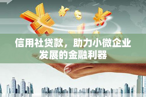 泰宁信用社贷款，助力小微企业发展的金融利器