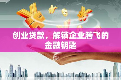 泰宁创业贷款，解锁企业腾飞的金融钥匙