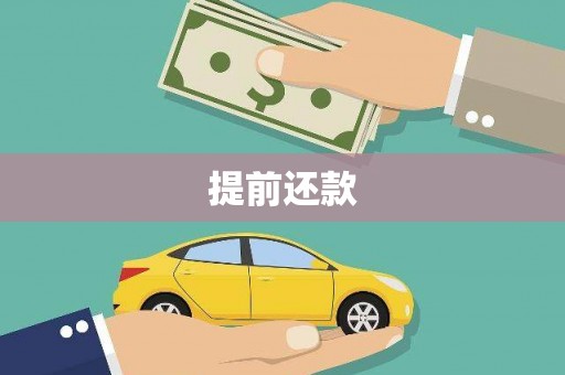 泰宁提前还款